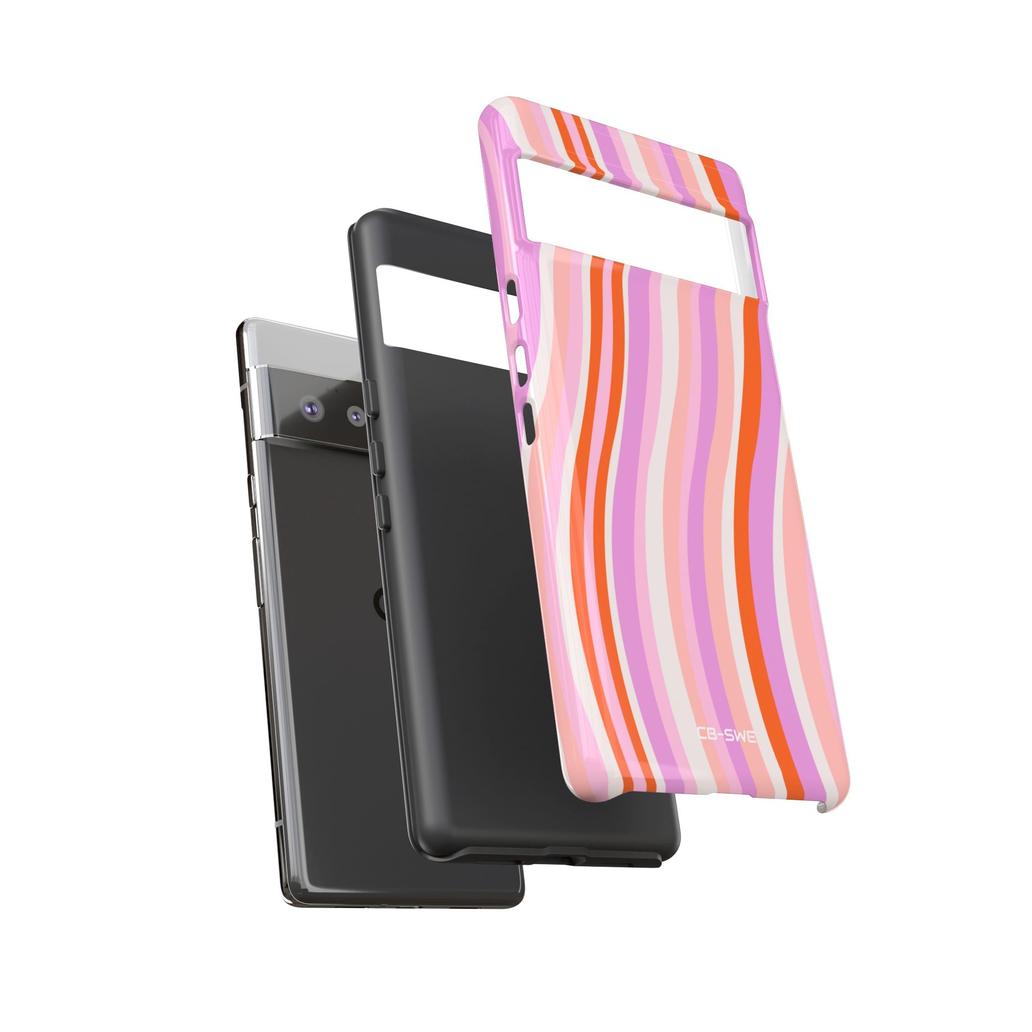 Vibrant Wave Symphony - Google Pixel Case