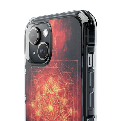 Flames Embrace Sky iPhone Case - Impact