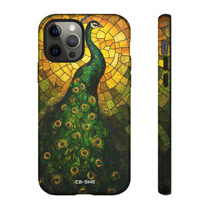 Peacock Spreads Light - iPhone Case