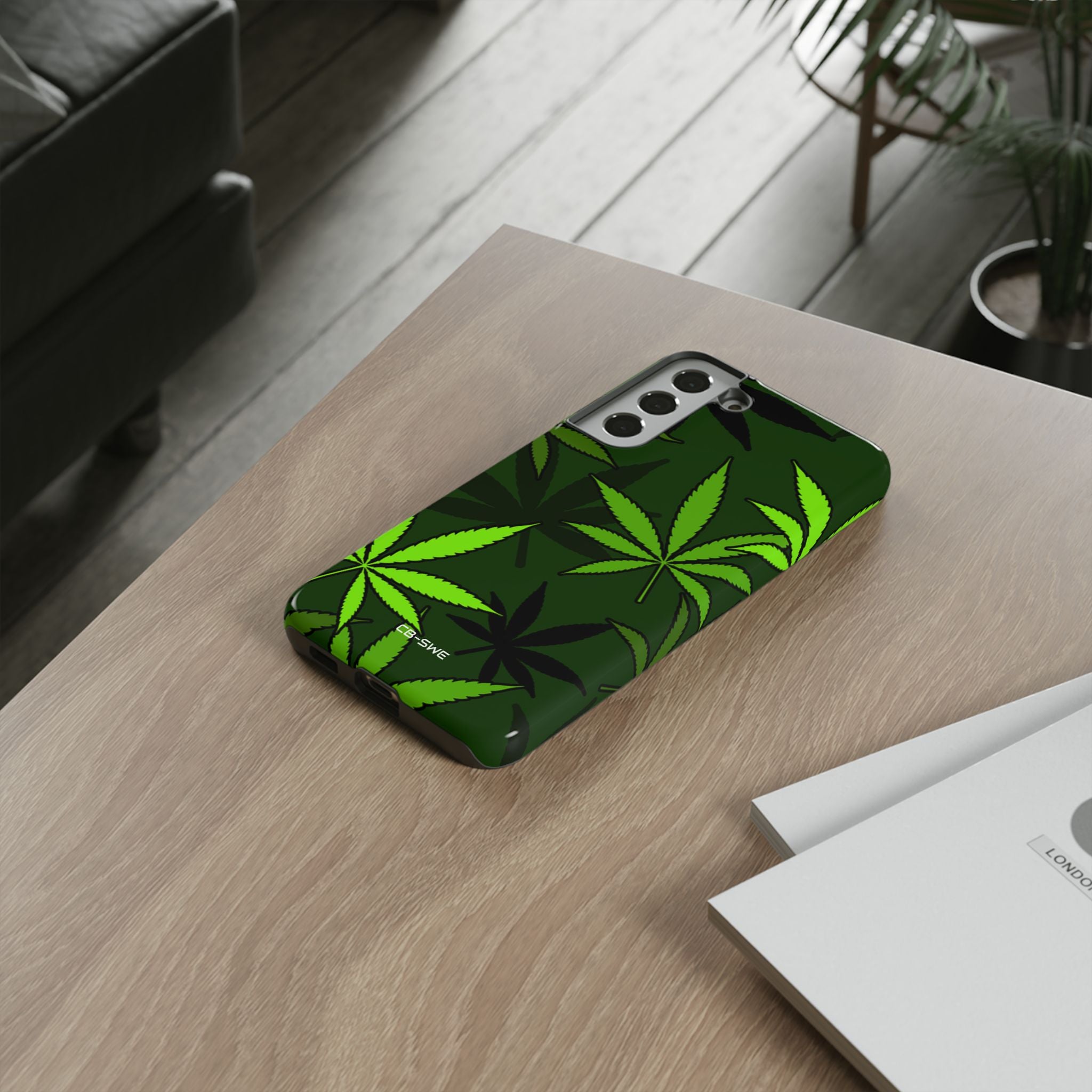 Green Leaf Symmetry - Samsung Case