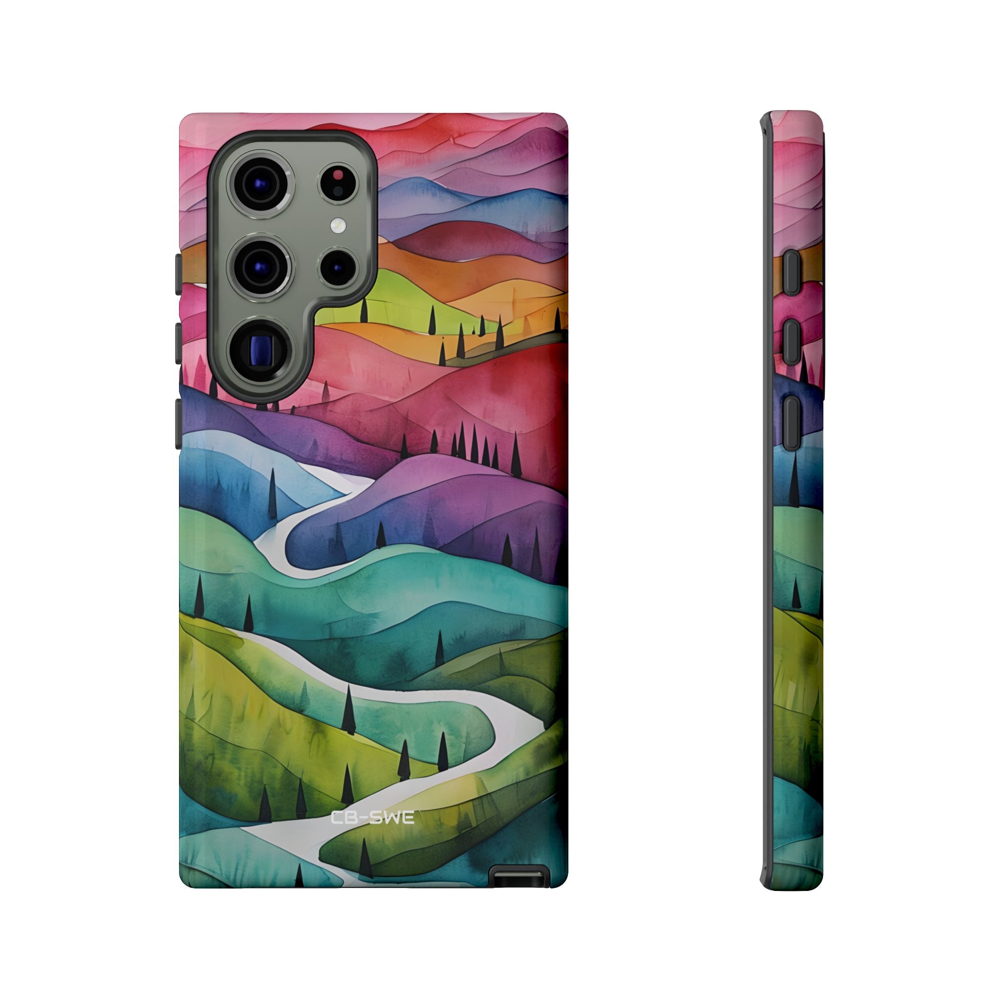 Whimsical Colorful Valleys - Samsung Case