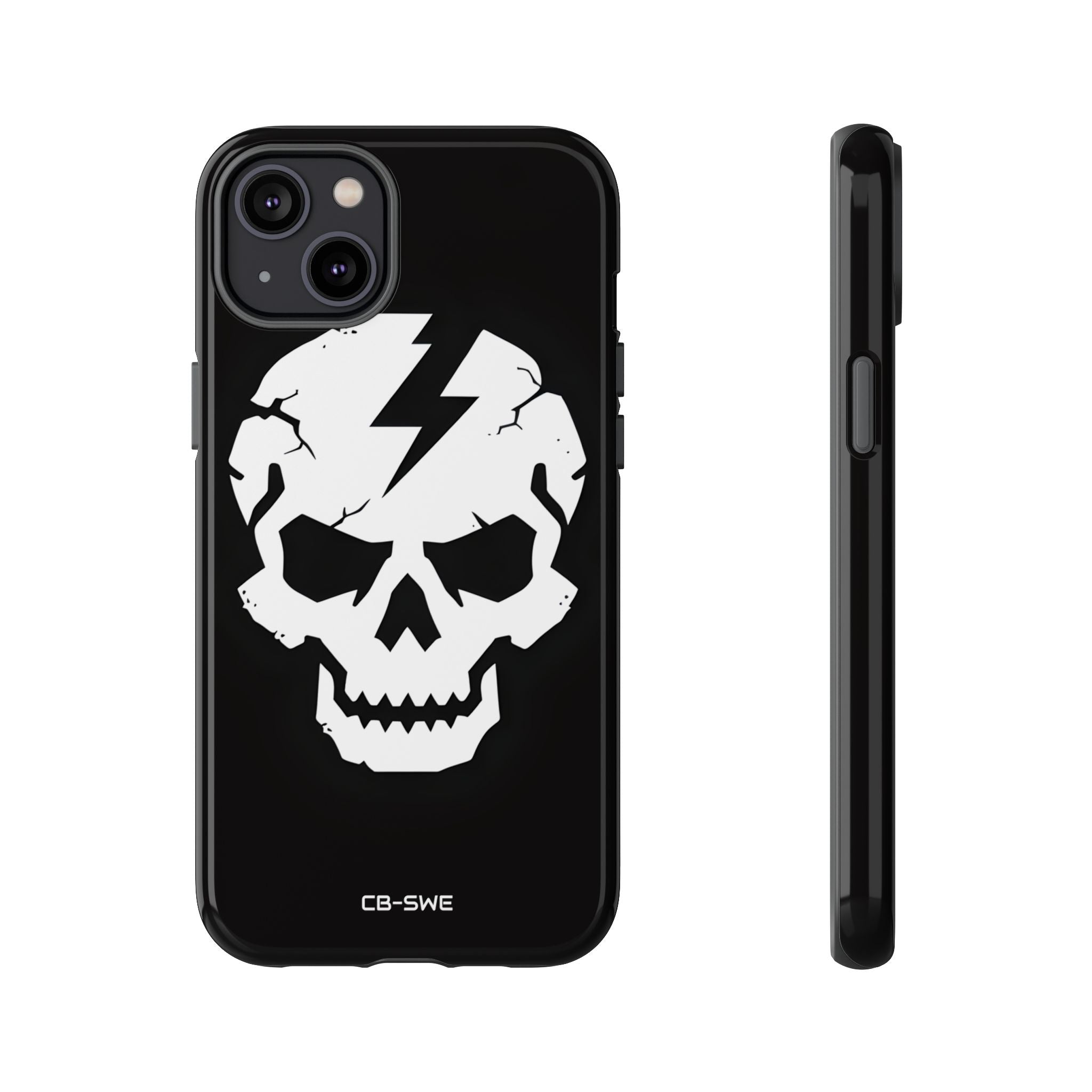 Cracked Skull Drama - iPhone Case