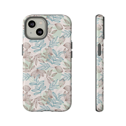 Minty Leaf - Protective Phone Case