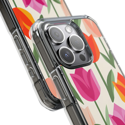 Vibrant Tulip Array iPhone Case - Impact