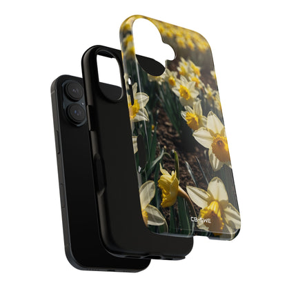 Golden Daffodils Bloom - iPhone Case