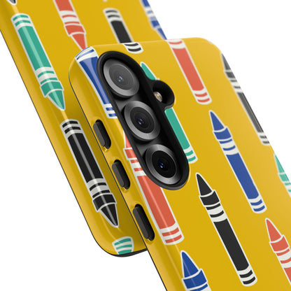 Crayons Dance Joyfully - Samsung Case