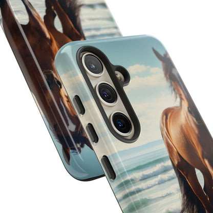 Horse Gallops Shoreline - Samsung Case