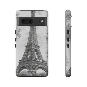 Parisian Monochrome Majesty | Protective Phone Case for Google Pixel