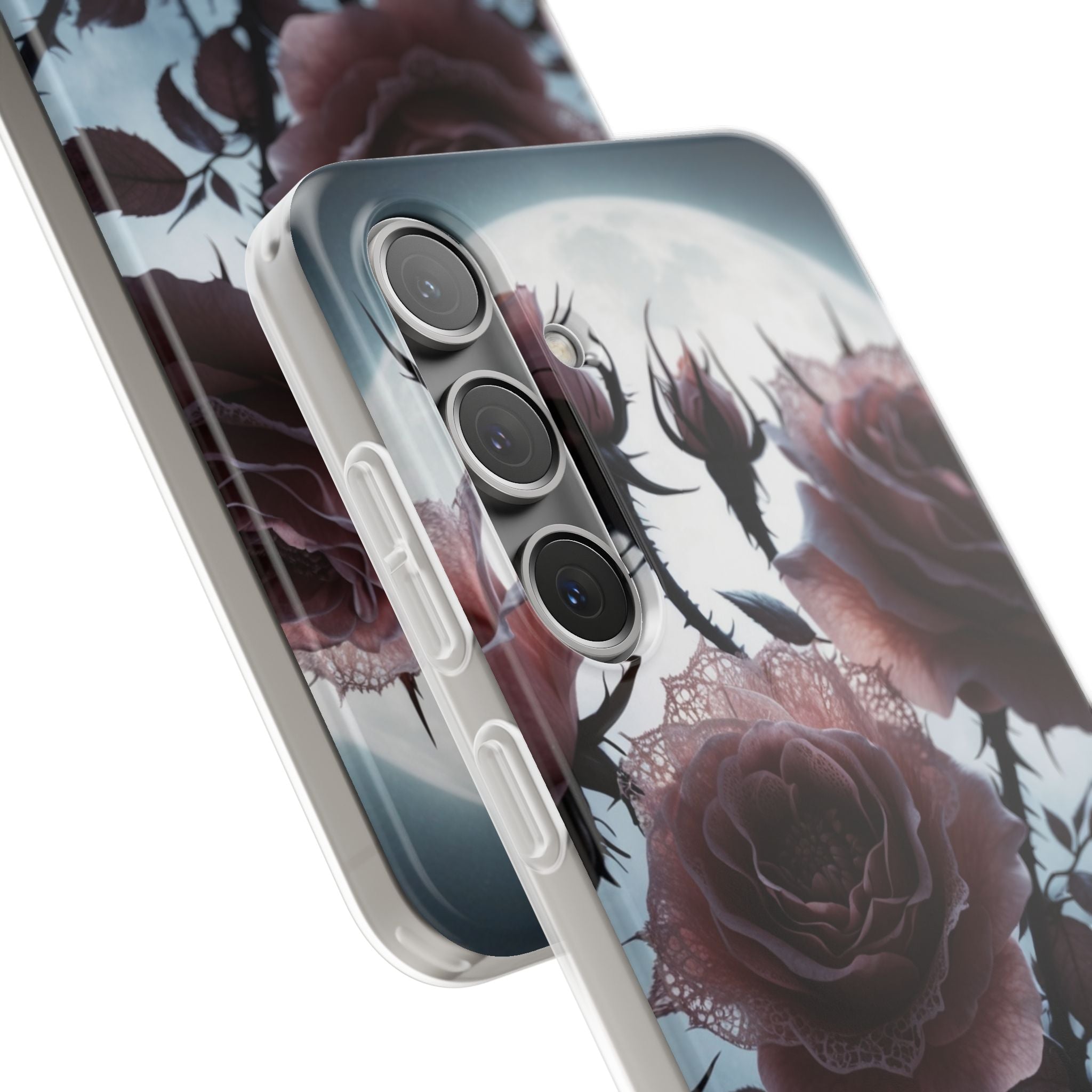 Luminous Rose Thorns Samsung S24 Plus Case - Soft