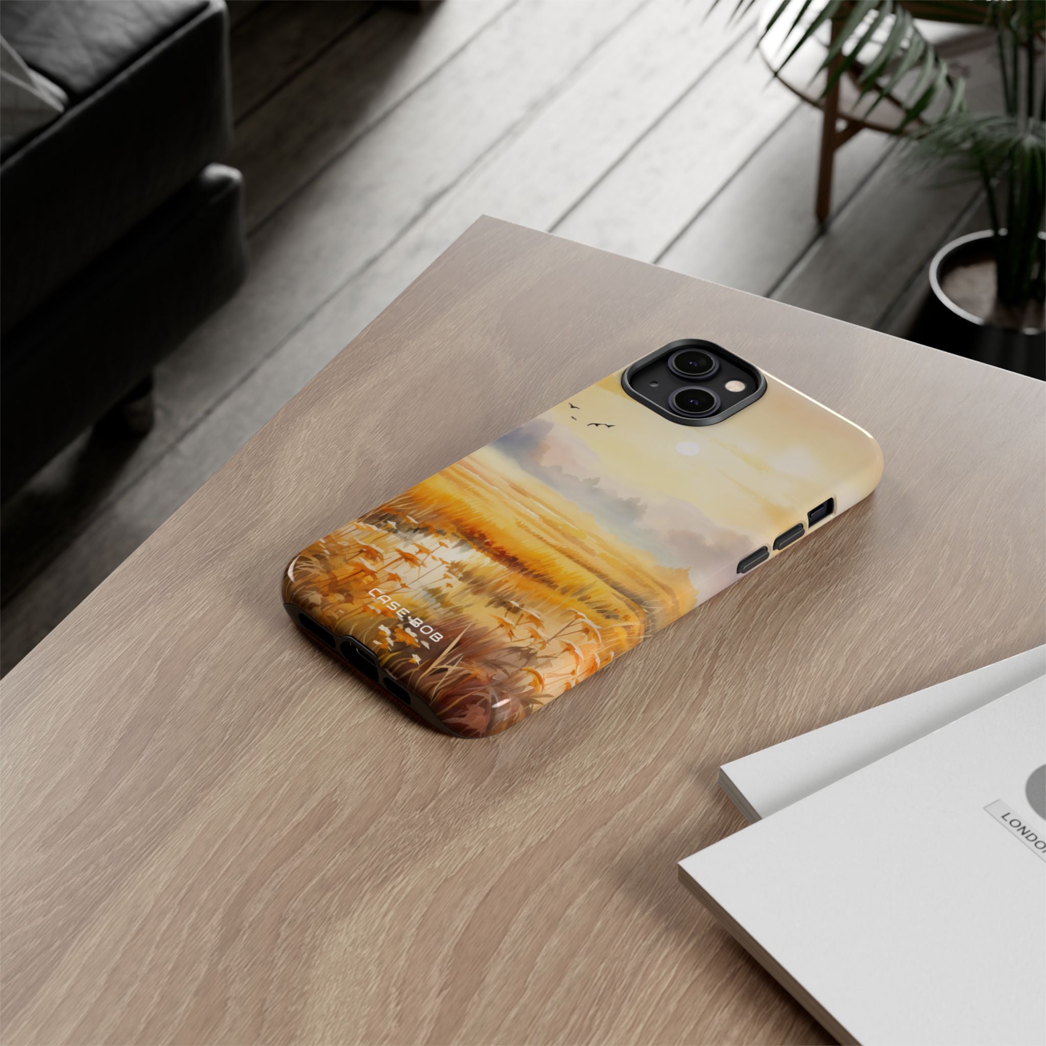 Glowing Sunrise iPhone 14 Plus Case - Tough