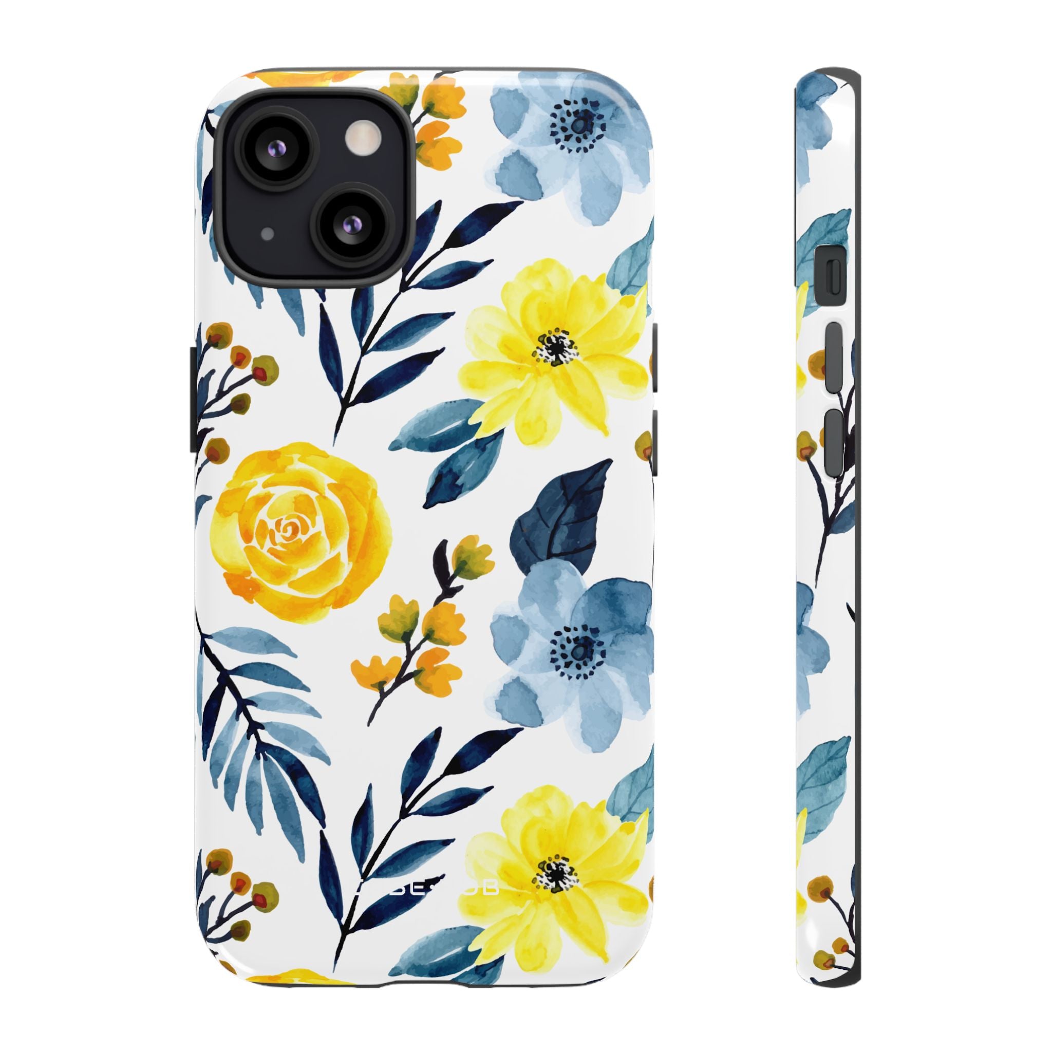 Golden Bloom iPhone 13 Case - Tough
