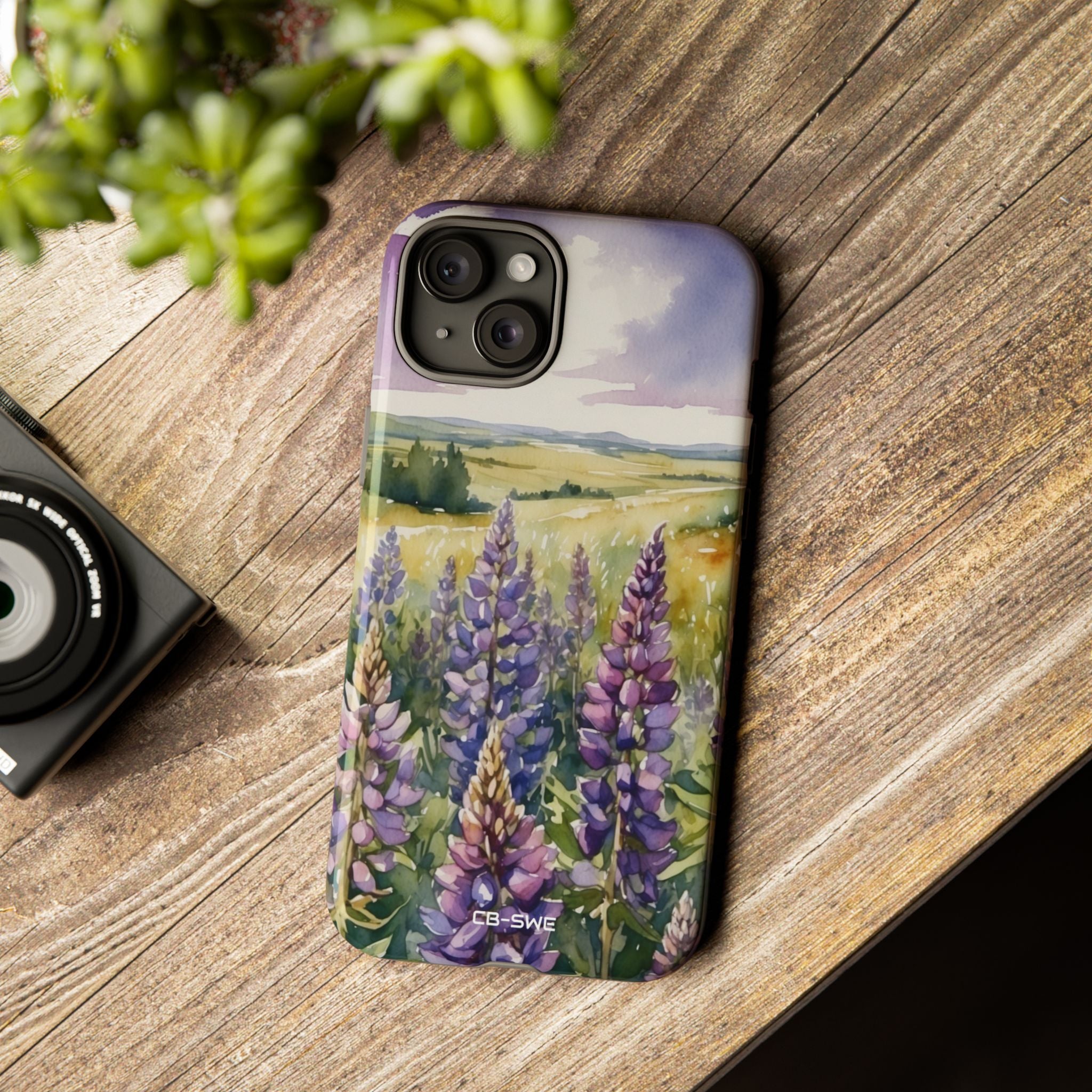 Lupins Dance Light - iPhone Case
