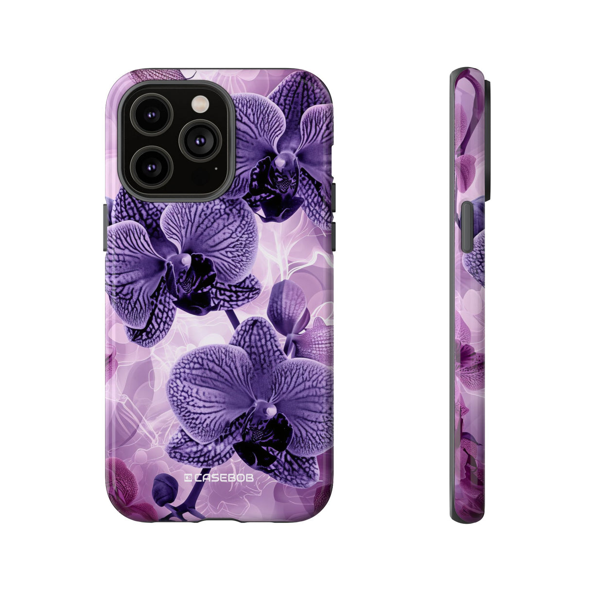 Strahlendes Orchideen-Design | Handyhülle für iPhone (Schutzhülle) 