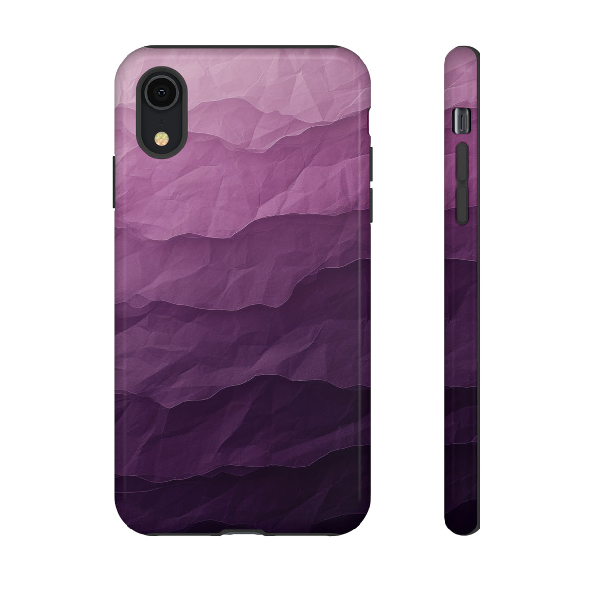 Lilac to Plum Gradient - Protective Phone Case