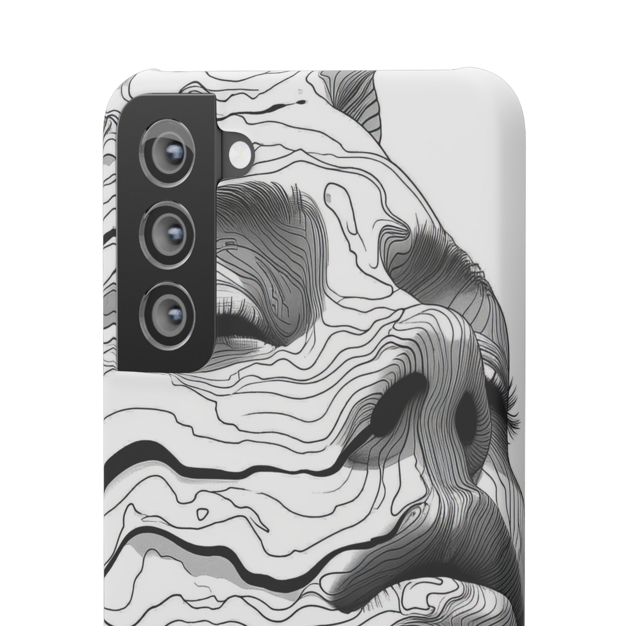 Topographic Serenity | Slim Phone Case for Samsung