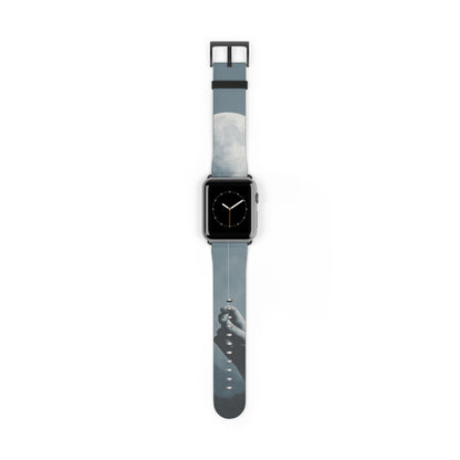 Moon Balloon Blue - Watch Band