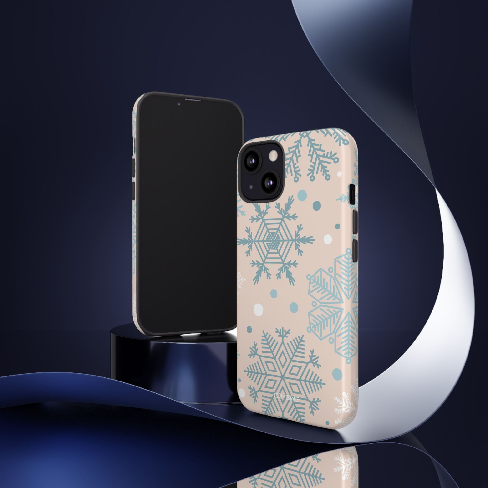 Snowflake Pastel Harmony - iPhone Case
