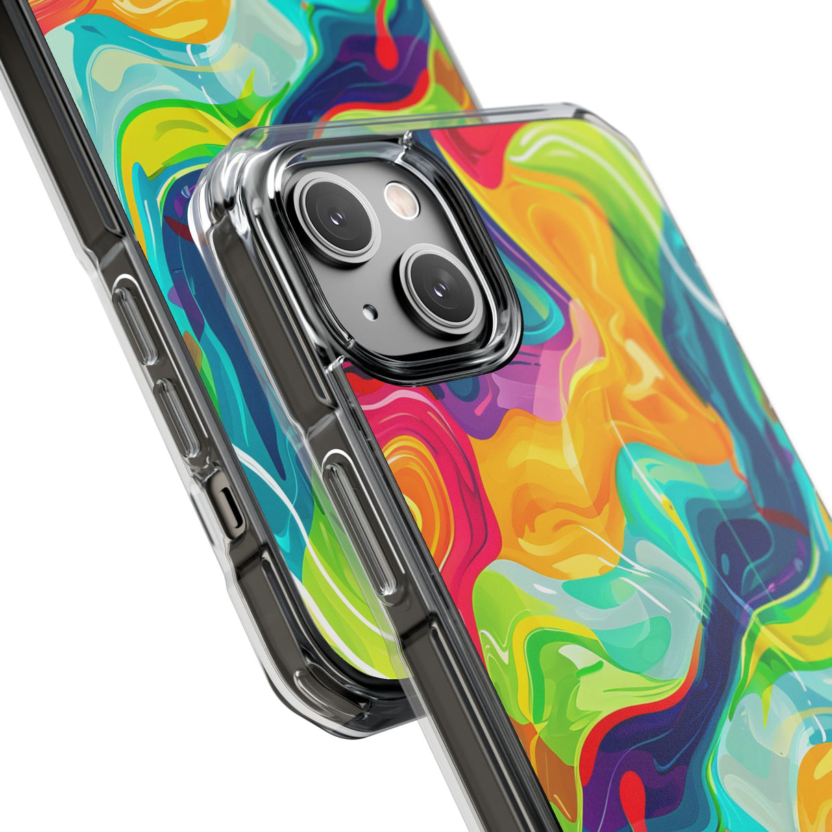 Bold Bright Patterns | Phone Case for iPhone (Clear Impact Case - Magnetic)