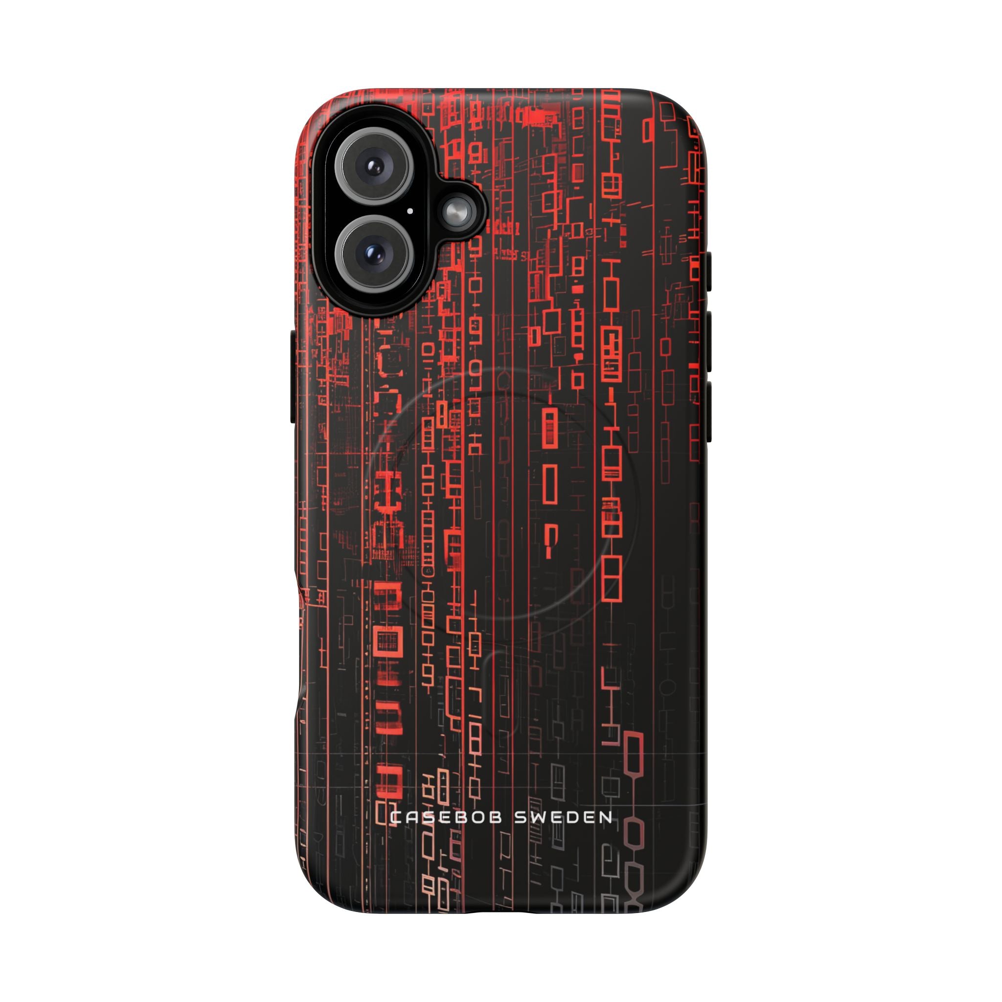 Gradient Cyberflux Network iPhone 16 | Tough+ Phone Case