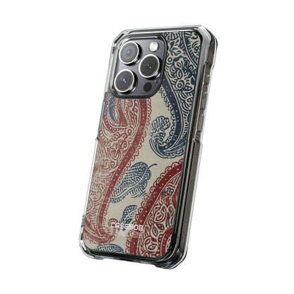 Ornate Paisley Swirl iPhone 15 - Impact Clear+