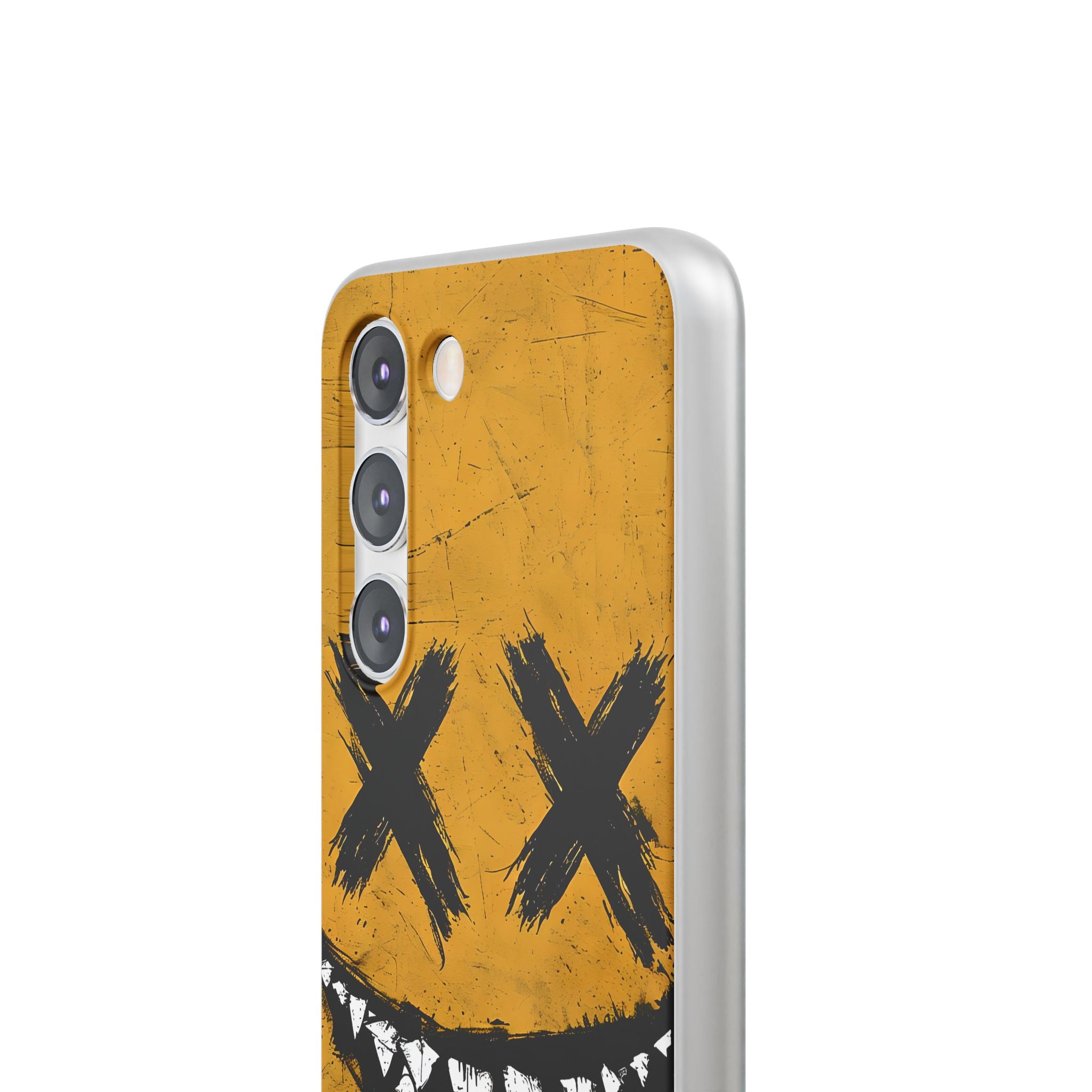 Jagged Smile Yellow Samsung S23 Case - Soft