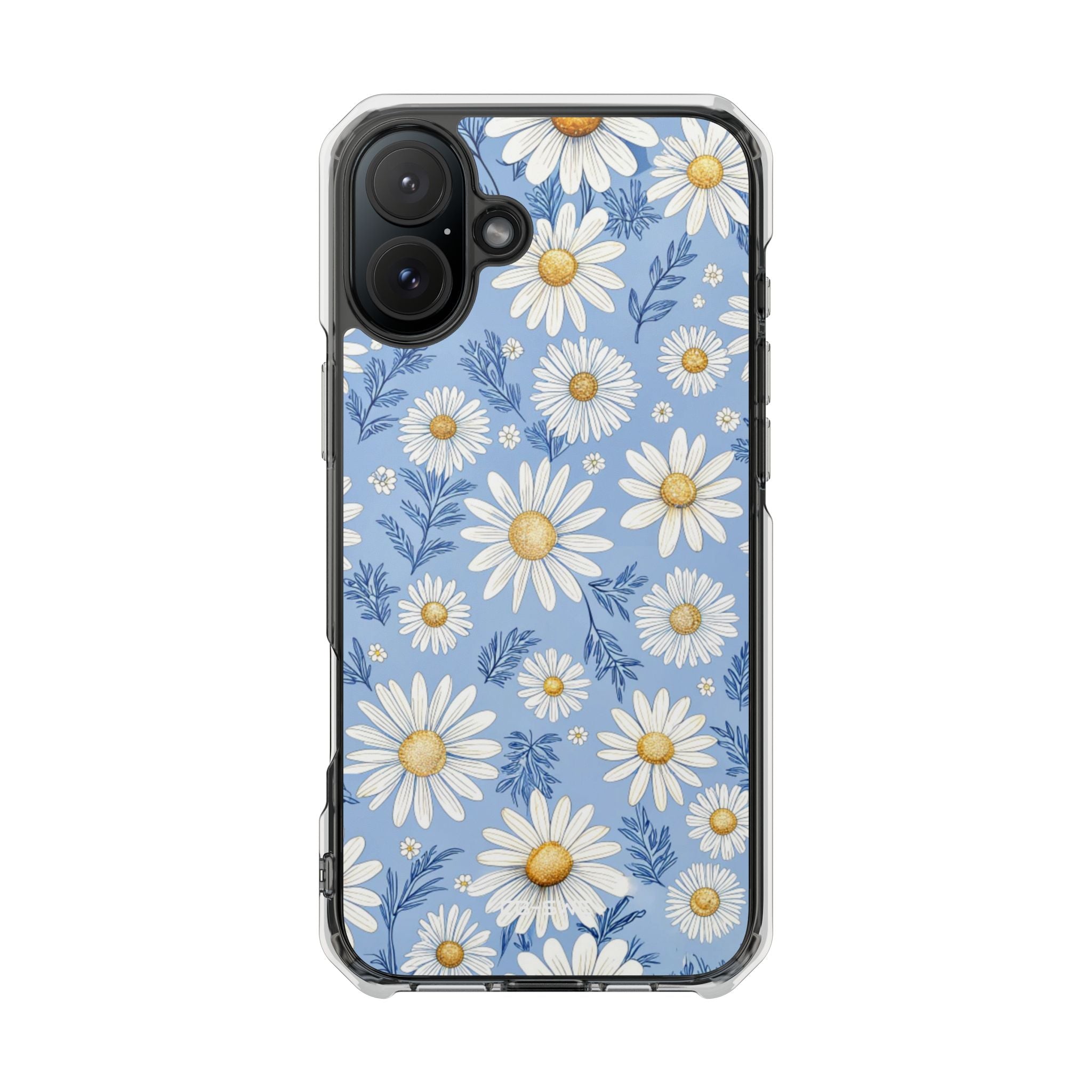 Daisies On Blue iPhone Case - Impact