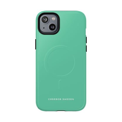 Medium Aquamarine iPhone 14  Tough+ Phone Case