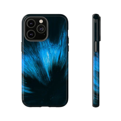 Midnight Shadow Ink Art - Protective Phone Case