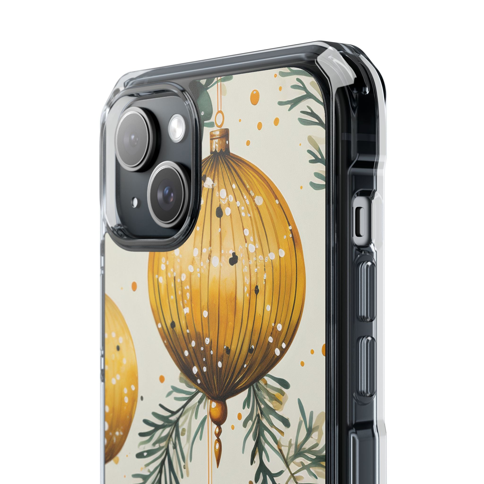 Golden Ornaments Dance iPhone Case - Impact