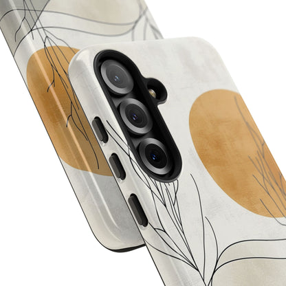 Orange Halo Samsung S25 Plus Case - Tough