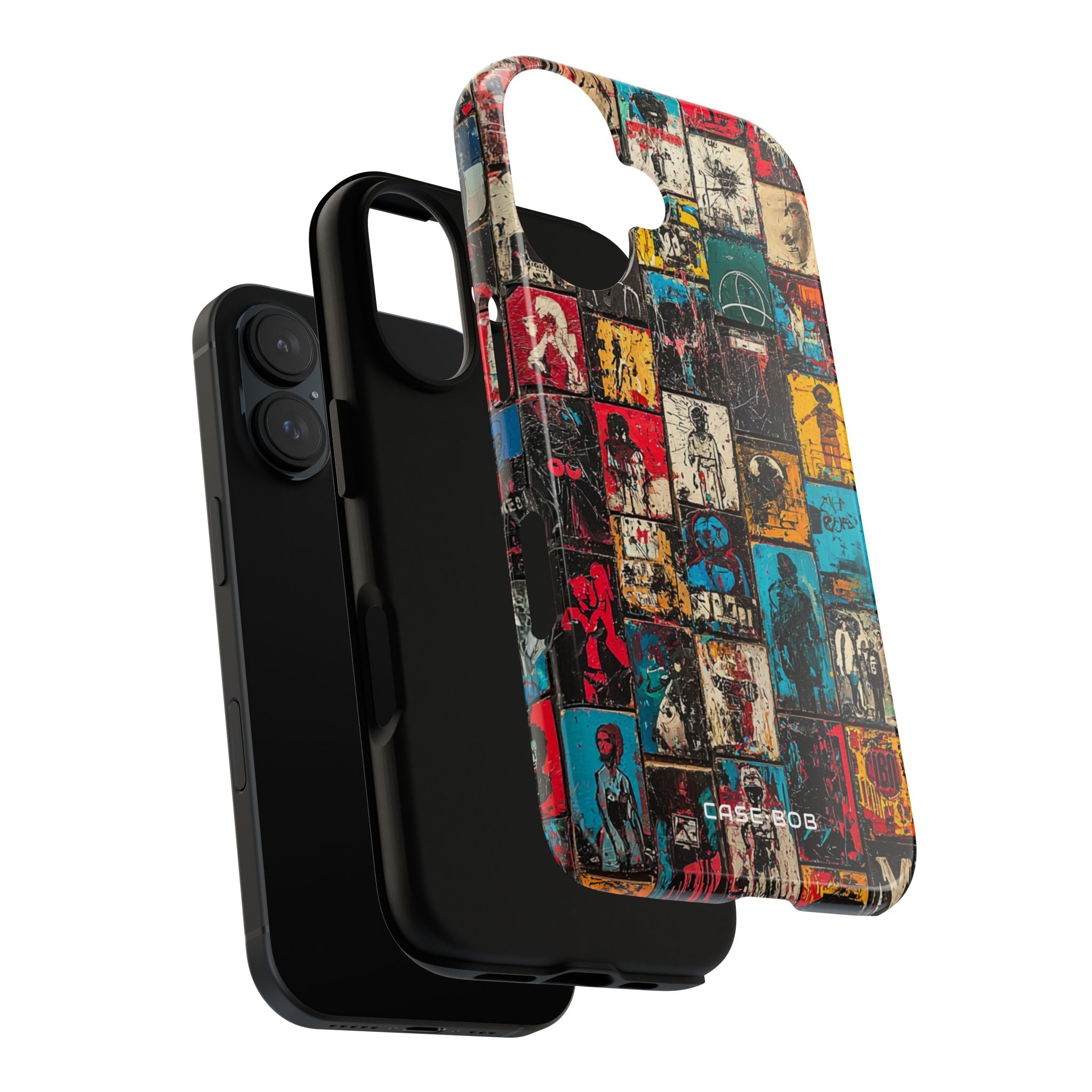 Figured Grid iPhone 16 Plus Case - Tough