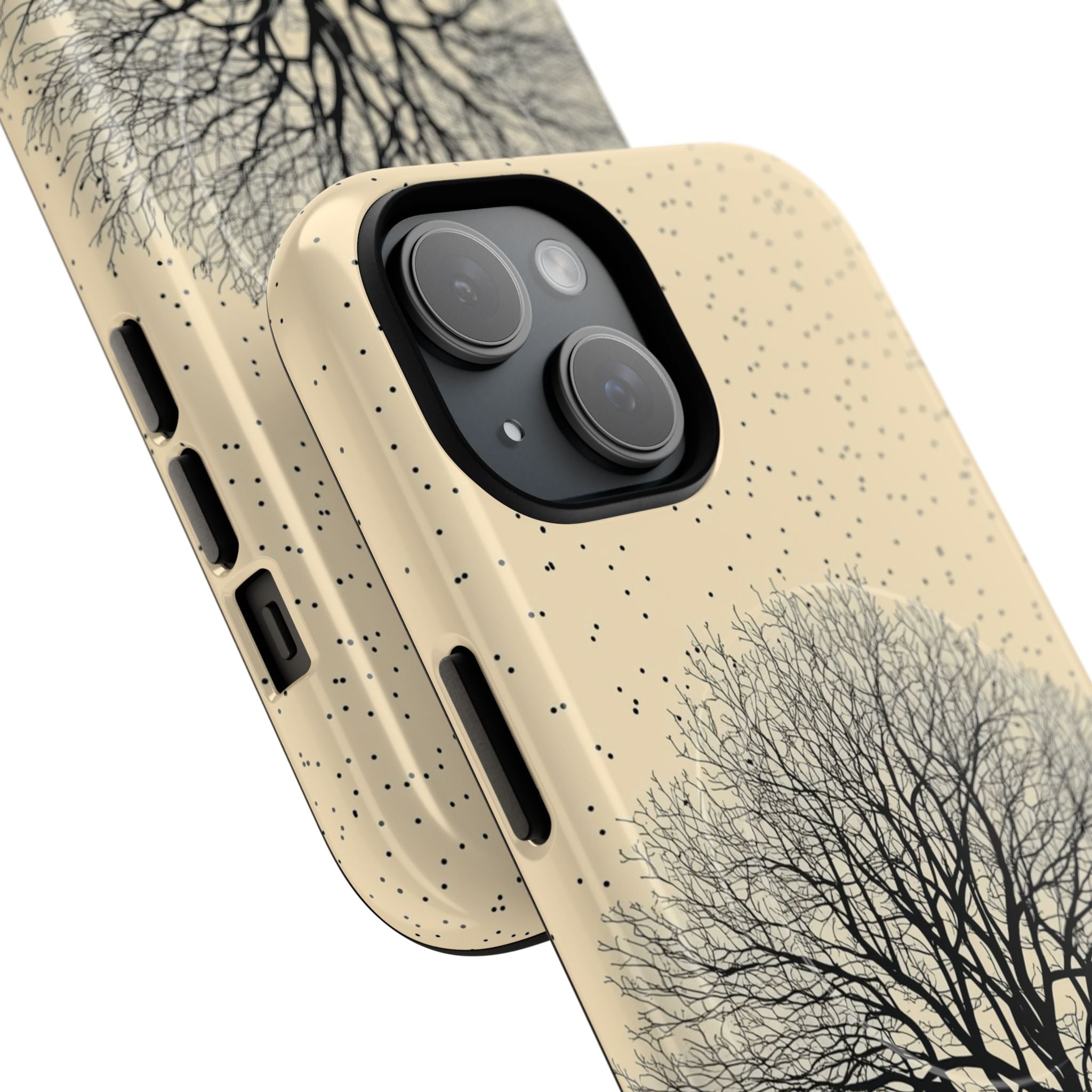 Silent Branches iPhone 15 Case - Tough+