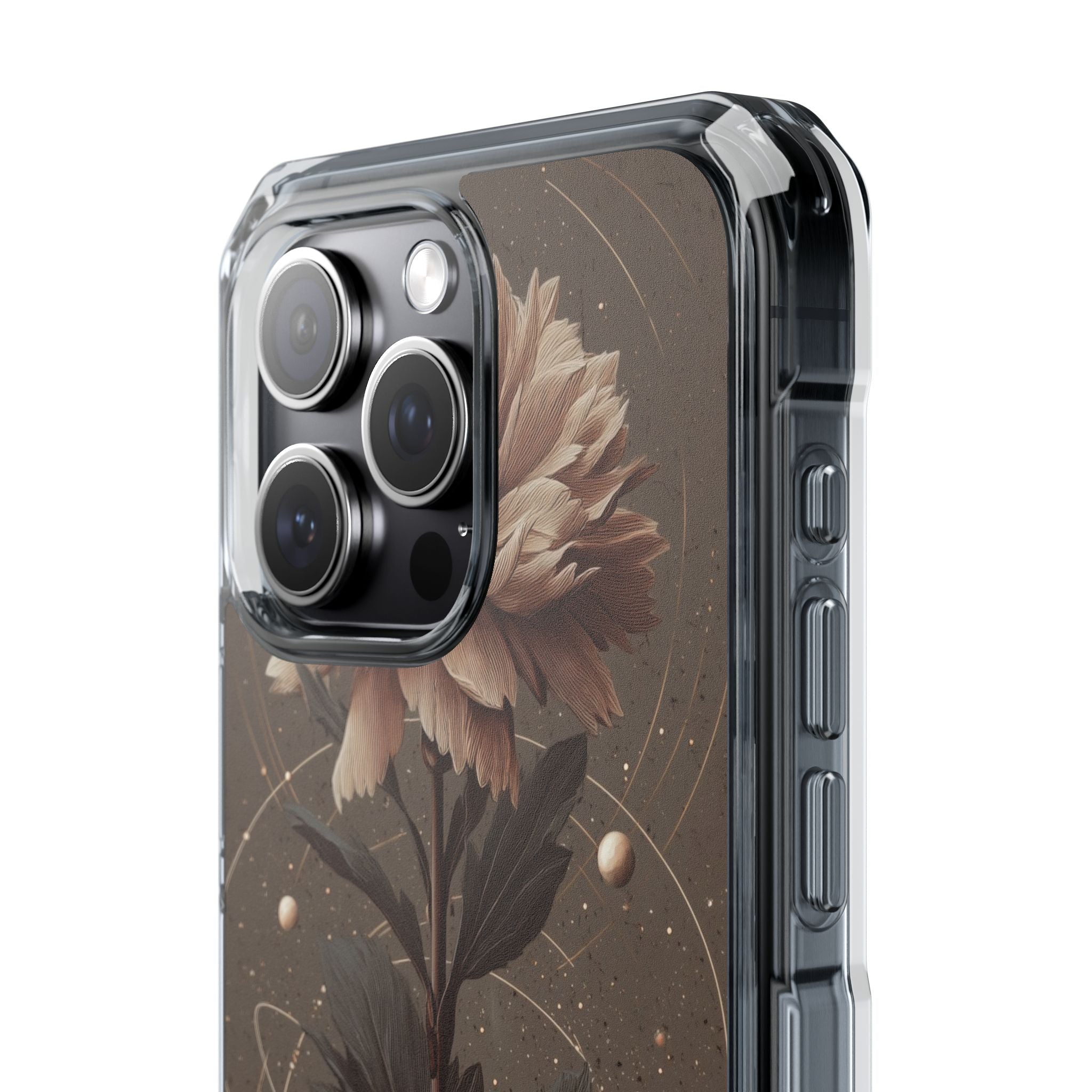 Celestial Flower Embrace iPhone Case - Impact