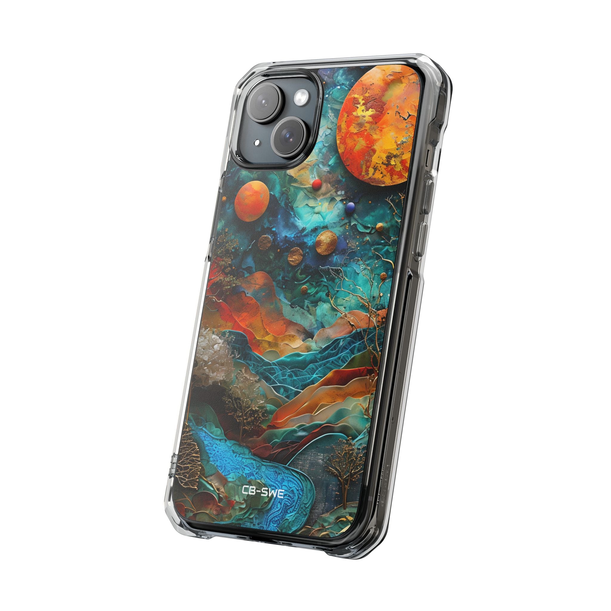Celestial Wonders Unfold iPhone Case - Impact