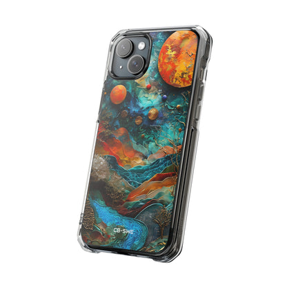 Celestial Wonders Unfold iPhone Case - Impact