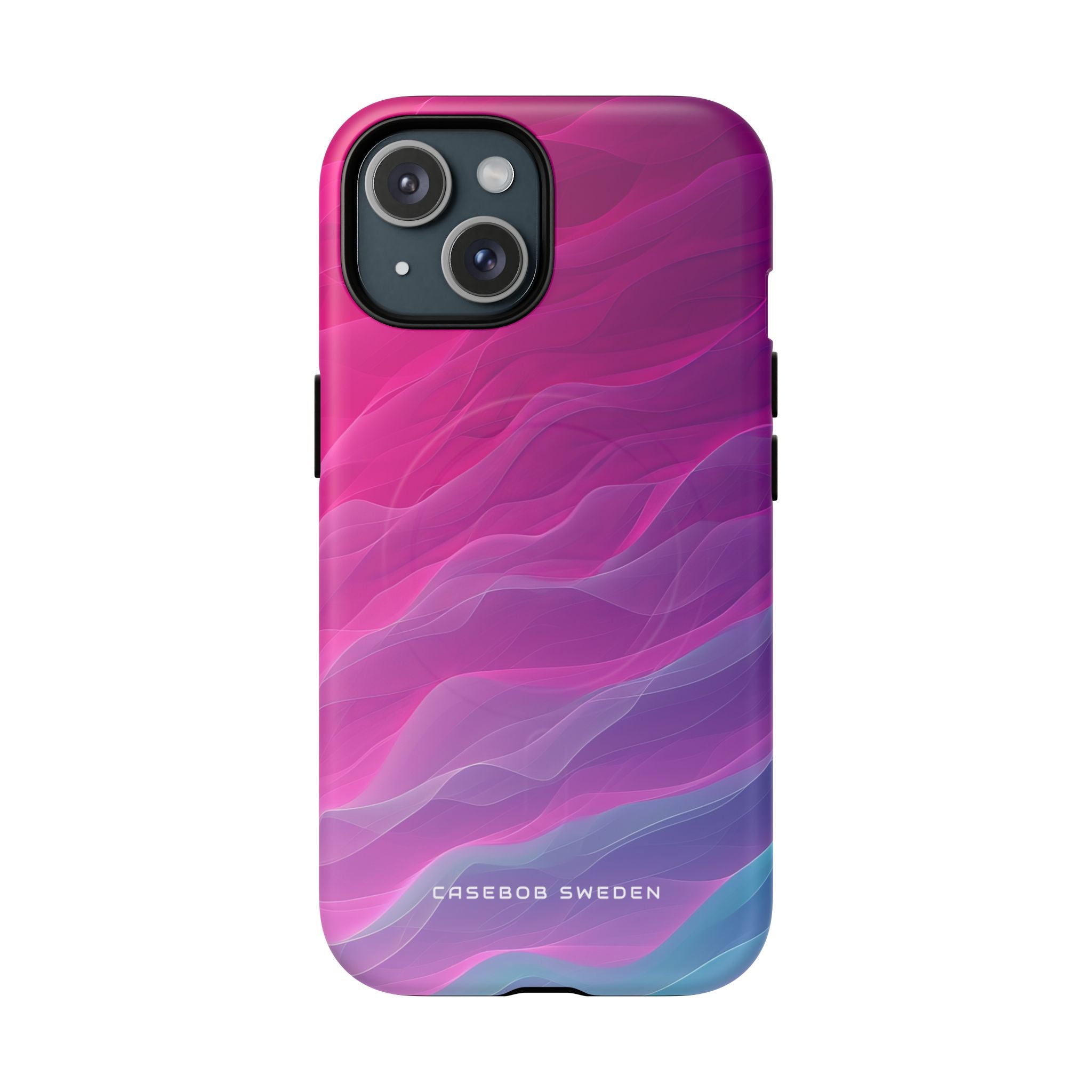 Gradient Oceanflow Waves iPhone 15 | Tough+ Phone Case