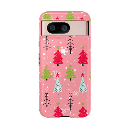 Snowflakes Dance Playfully - Google Pixel Case