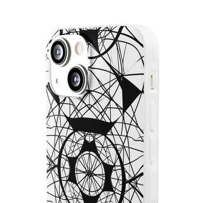 Geometric Hypnosis | Flexible Phone Case for iPhone