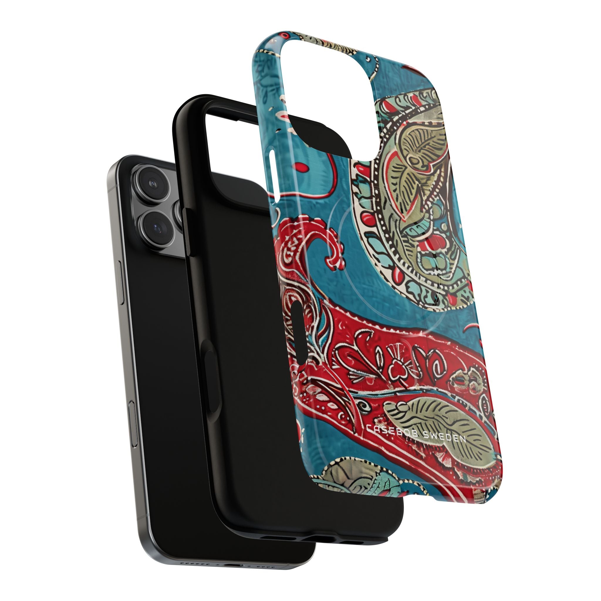 Vintage Paisley Elegance iPhone 16  Tough+ Phone Case