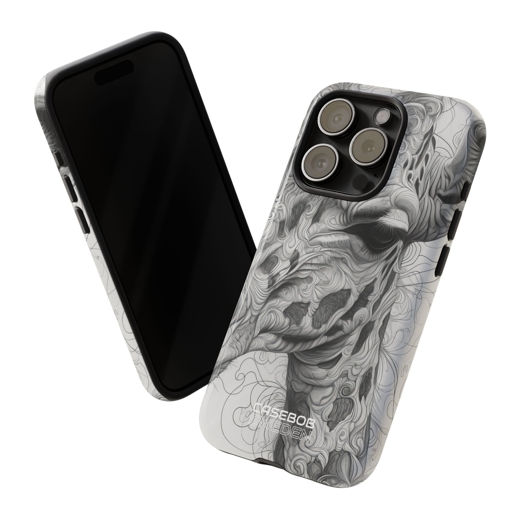 Arte Giraffa Vorticosa iPhone 15 - Tough