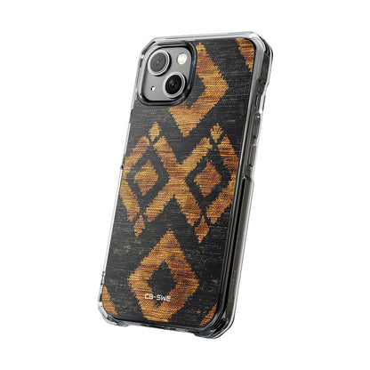 Diamond Shapes Intertwine iPhone Case - Impact