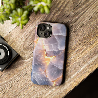 Crystal Veins iPhone 15 Case - Tough