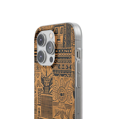 Ancient Ethnic Tapestry | Flexible Phone Case for iPhone