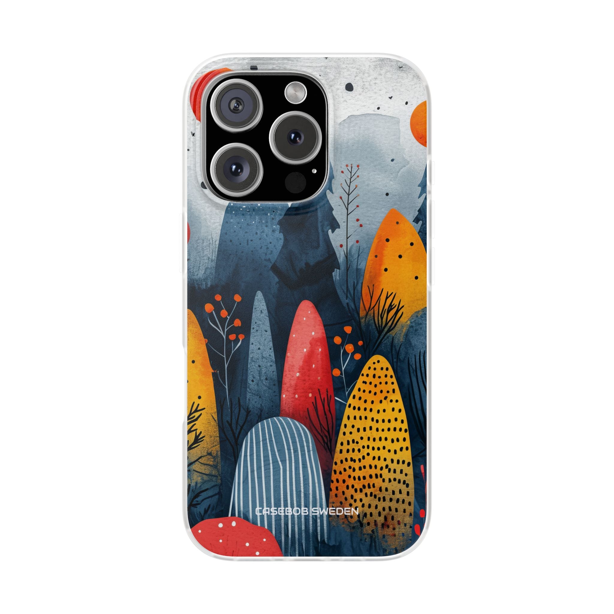 Whimsical Nature - Flexi iPhone 16 Phone Case