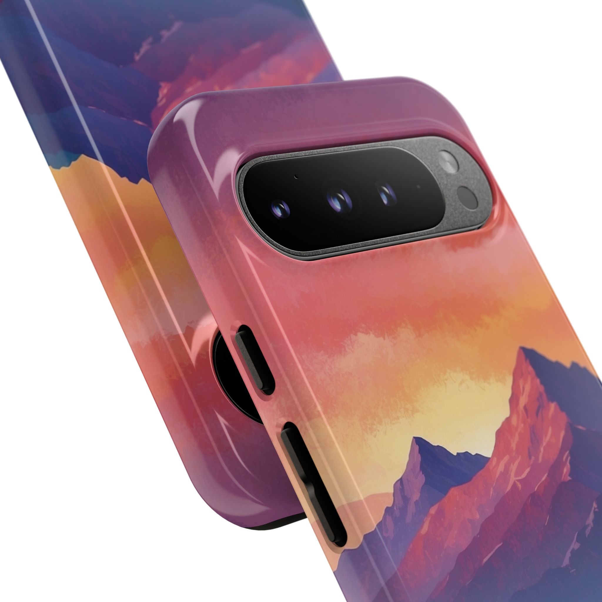 Mountain Peaks Rise - Google Pixel Case