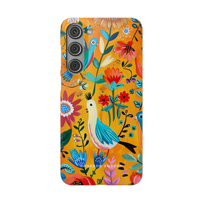 Whimsical Vintage Nature Harmony Samsung S23 - Slim Phone Case