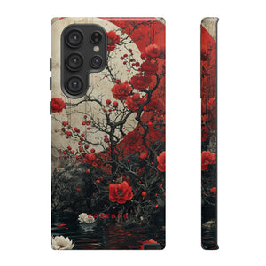 Moonlit Rose Peace - Protective Phone Case