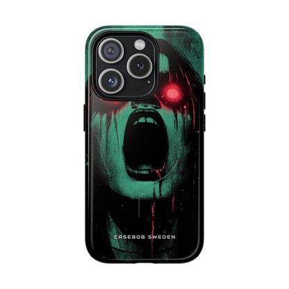 Haunting Glow of Gothic Eyes iPhone 15 | Tough+ Phone Case