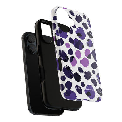 Purple Inkblots iPhone 16 - Tough Phone Case