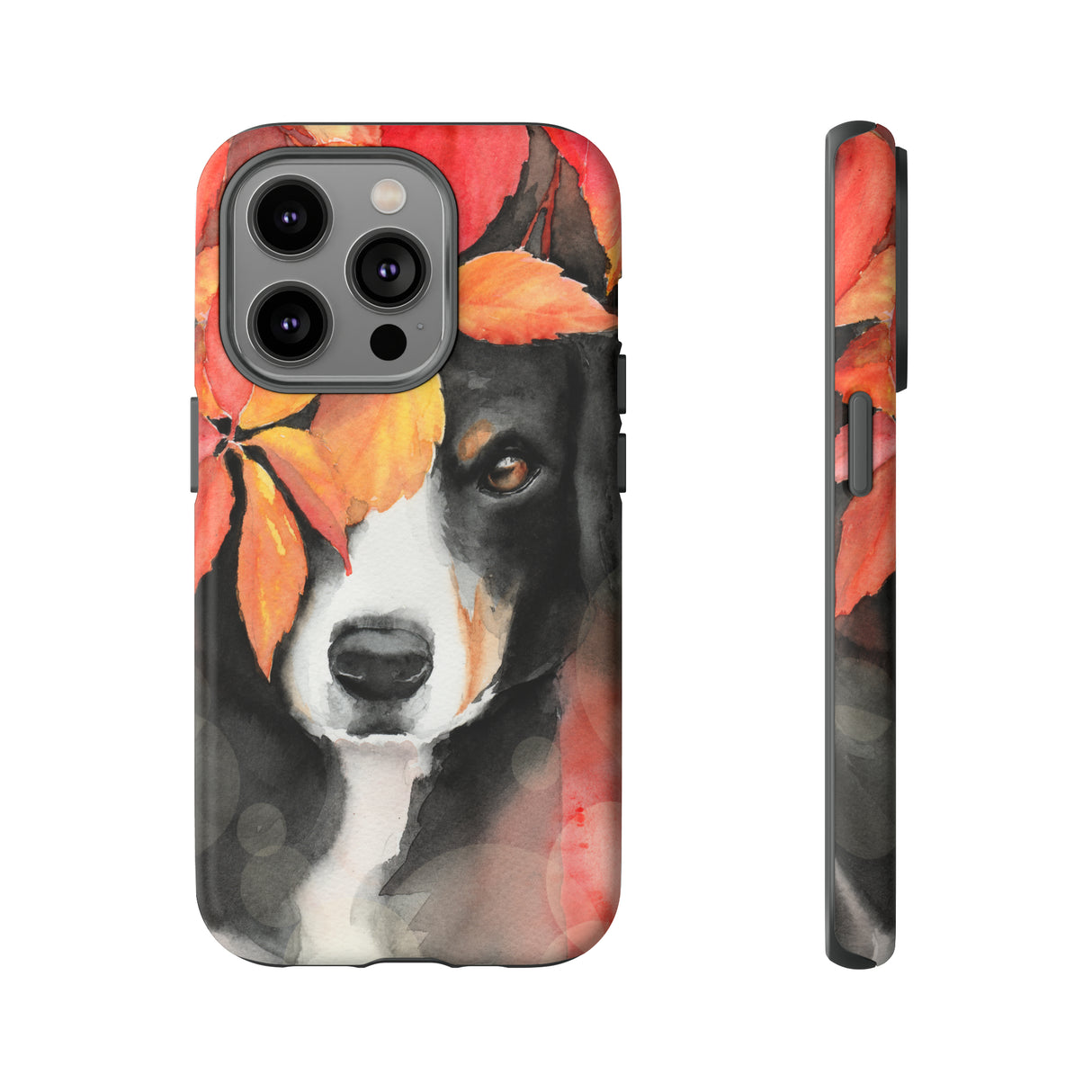 Aquarell Hund - Schutzhülle fürs Handy